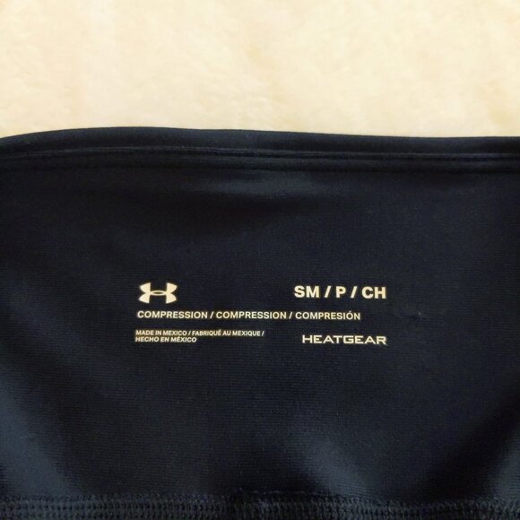 NWOT Under Armour Project Rock Navy Sports Bra and Legging Set Size Small - Picture 12 of 14